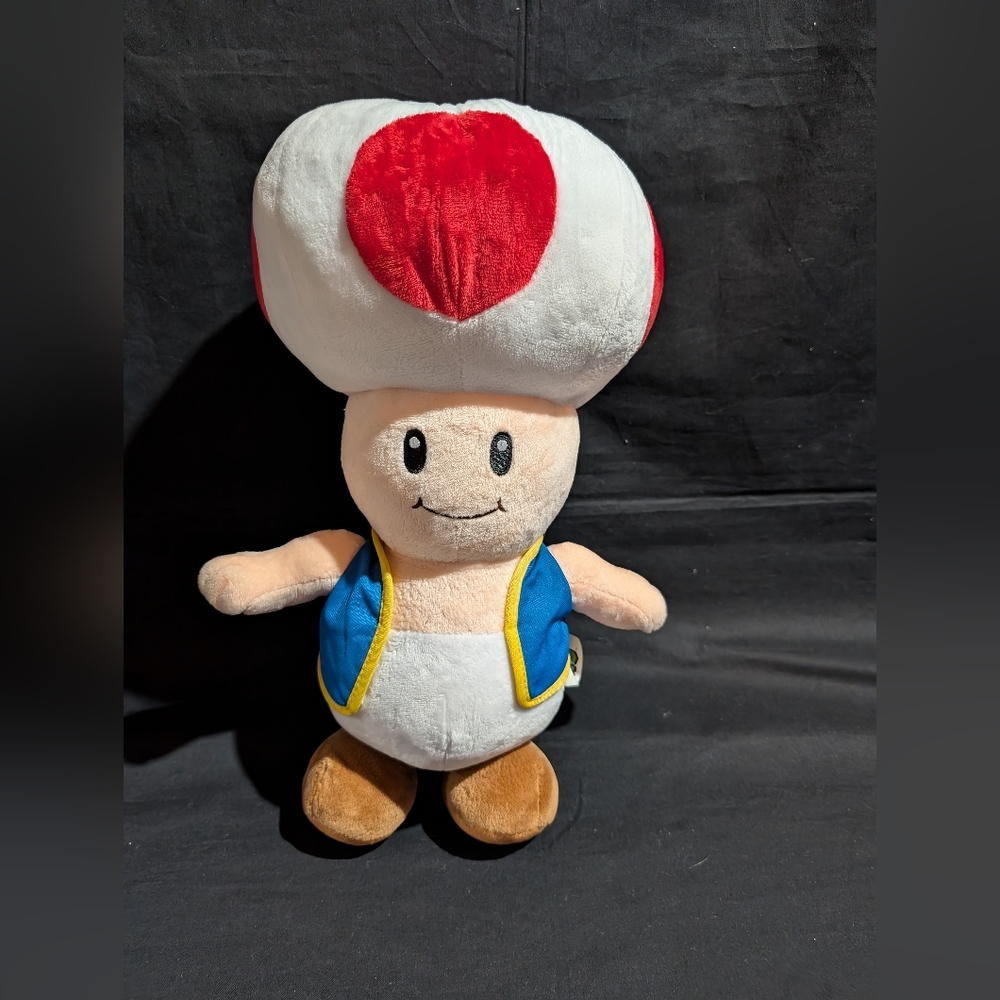 Toad Super Mario Soft Stuffed Plush 14 Inches 2021